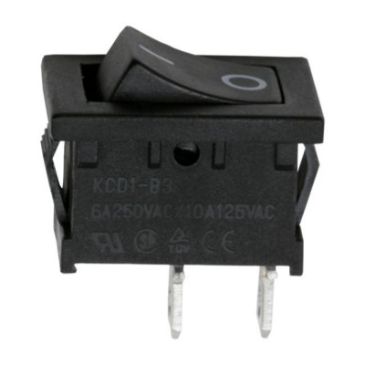 Intrerupator basculant 1 circuit 6A-250V OFF-ON marcaj I-O Best CarHome foto