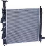Radiator apa Kia Picanto, 01.2017-, Motor 1,0/1,2 Benzina, Cv Automata, Aluminiu/Plastic Brazat, 410x420x16, OE: 25310g6150; 25310g6250,