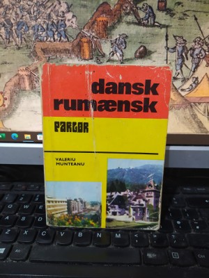 Ghid de conversație danez rom&amp;acirc;n, Dansk rumaensk parlor Munteanu, Buc. 1980, 134 foto
