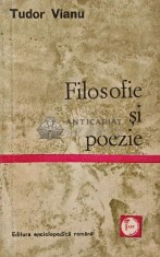 Filosofie si poezie - 1971 - Tudor Vianu (XD141) foto