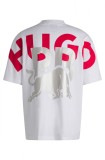 Visa Cash App RB tricou de bărbați Hugo oversize white F1 Team 2024 - XL