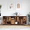 Bufeturi 3 pcs Lemn vechi 180 x 35 x 70 cm Lemn compozit