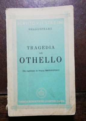 TRAGEDIA LUI OTHELO - SHAKESPEARE foto