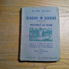 EUGEN RELGIS - Glasuri in surdina / Prieteniile lui Miron -LOUIS MOREAU(gravuri)