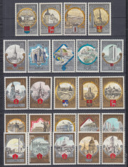 URSS RUSIA 1978/80 JOCURILE OLIMPICE MOSCOVA 1980 OLIMPIADA COMPLETA SERII MNH foto