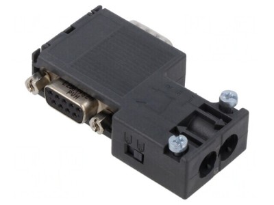 Conector Profibus IP20 12Mbps 64x35,6x15,8mm foto
