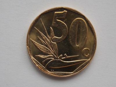 50 CENTS 2005 AFRICA DE SUD-UMZANTSI AFRIKA-UNC foto