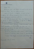Scrisoare Mia Groza catre fratele ei Octavian Groza, student la Moscova
