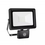 Lampa de perete cu sensor de mişcare slim 30w smd led, ip44, Dedra