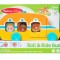 Autobuz de jucarie din lemn cu accesorii colectia Rostogol GO TOTs
