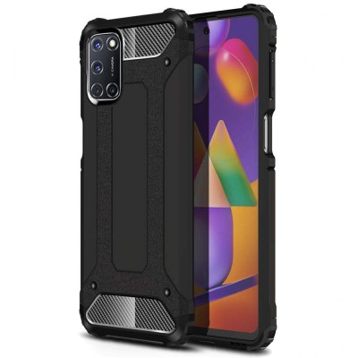 Husa telefon Oppo A52 - Techsuit Hybrid Armor - Black foto