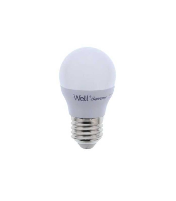 Bec LED G45 E27 7W 660lm 230V lumina rece 6500K Supreme Well