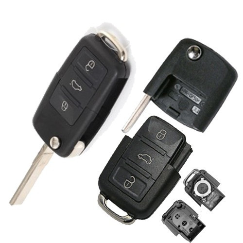 Carcasa Cheie Briceag SKODA 3 BUTOANE AutoProtect KeyCars