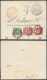 Belgium 1910 Part of Receipt Brussels Perfored Stamps ADC D.1013