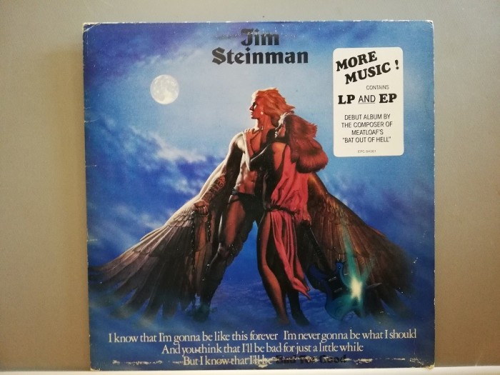 Jim Steinman (Meat Loaf) &ndash; Bad For Good (1981/CBS/Holland) - Vinil/Impecabil