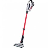 Aspirator vertical Heinner Sunset Red HSVC-V22.2RD, 0.5 L, 22.2 V, 195 W, Filtrare ciclonica, 2 trepte de viteze, Tub metalic, Autonomie 30 min, 26.4