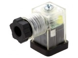 Conector Mamă 8mm cu Valvă 90&deg;