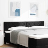Cumpara ieftin Tăblie LED cu lumini cu bandă LED Manual Negru 180 cm Catifea