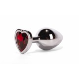 Dop anal metalic negru X-Men Secret Shine rosu marimea S