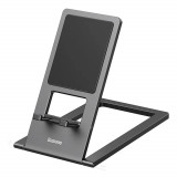 Cumpara ieftin Suport Birou Telefon Tableta Baseus Foldable (LUKP000013) Gri