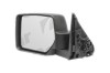 Oglinda exterioara Jeep Cherokee (Kk), 09.2007-12.2013, Jeep Liberty (Kk), 09.2007-12.2013 , partea Dreapta, culoare sticla crom, cu carcasa neagra,, SRLine