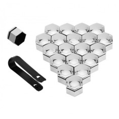Set capace prezoane cu cheie PREMIUM Culoare: negru sau crom /19&Prime;
