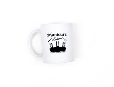 Cana alba personalizata Manichiura, INOVATIX&amp;reg;. 330ml foto