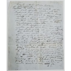ARTUR ENASESCU ( 1889 - 1942 ) , POET SI JURNALIST ROMAN - MANUSCRISUL UNUI ARTICOL DE PRESA DESPRE EXPOZITIA PICTORULUI MARIUS BUNESCU , SCRIS SI