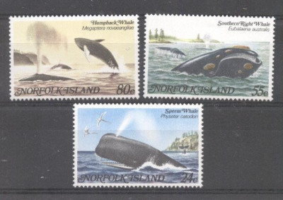 Norfolk Island 1982 Whales, MNH S.322 foto