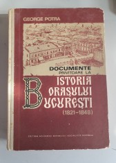 Documente privitoare la istoria orasului Bucuresti - George Potra