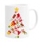 Cana alba personalizata &quot;Ho Ho Ho&quot;, INOVATIX&reg;. 330ml