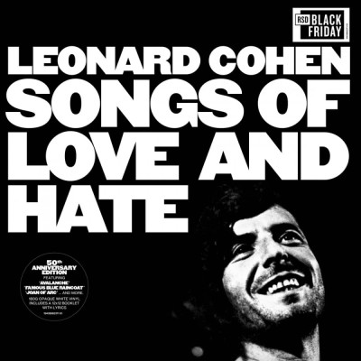 Leonard Cohen Songs of Love and Hate Standard Black LP (vinyl) foto