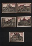 Notgeld Set 2x25 + 2x50 + 75pf Aschersleben, Europa