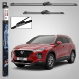 Cumpara ieftin Ștergătoare Parbriz Hyundai Santa Fe IV TM 2018-2023 | Set Față 650mm + 400mm Aerotwin Retrofit AR653S | Bosch