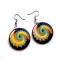 cercei lemn multicolori 45824
