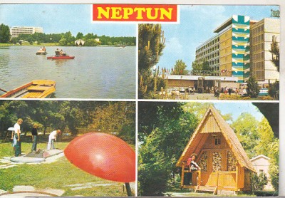 bnk cp Neptun - Imagini din statiune - circulata foto