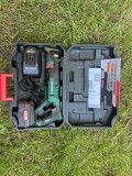 Fierastrau electric cu acumulator Parkside, 20V, 3100 rpm, set cu briceag metalic si valiza de transport, 153x385x70mm