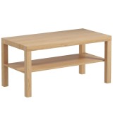HOMCOM Tavă Cafea Modernă Noce 90x45 | Aosom Romania