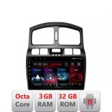 Navigatie HHyundai Santa Fe 2000-2006 Octa Core cu Android Radio Bluetooth Internet GPS WIFI DSP 3+32 GB 4G KIT- LENOVO LITE CarStore Technology