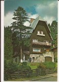 Carte Postala veche Romania -Sinaia - Vila Albina , Circulata 1974