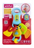 WINFUN BRELOC CHEI CU SUNETE SI LUMINI SuperHeroes ToysZone