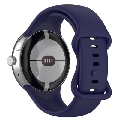Curea pentru Google Pixel Watch 3 45mm - Techsuit Watchband (W031) - Navy Blue foto