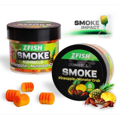 Wafters ZFISH Smoke Pop up Dumbells 8 mm, Pineapple-Monster Crab, 20g foto