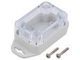 Carcasă universală ABS gri deschis 40x60x30mm