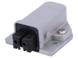 Conector Dreptunghiular ST Soclu Mamă 2 PIN Cositorit