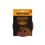 Disc abraziv pentru slefuitor cu excentric ROTOR 125 P120 set 5 Innovative ReliableTools