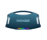 Cumpara ieftin Boxa Portabila Bluetooth DOOGEE Wild Boom Pro, Albastru, 250W Peak (220W RMS), Bluetooth 5.3, IP55, RGB, TWS Stereo, USB, TF Card, AUX, 12000mAh, Cure