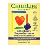 Elderberry Super-Immune ChildLife Essentials, 27 tablete, Secom
