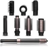 Ondulator Multistyler Cecotec Bamba CeramicCare AirGlam 8 in 1, placa de indreptat si ondulator cu tehnologia Coanda, Uscator 110000 rpm, 1400 W - Neg