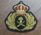 Emblema, cuc cascheta, sapca model regalist artilerie